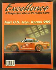 Porsche Excellence Magazine August 1991 - Issue #28 - RARE  picture
