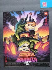 Godzilla vs Barkley Nike Battle of the Century Promo Print Advertisement 1992 picture