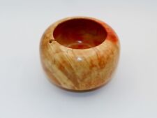 Hand turned Box Elder Burl Bowl. Nice size with beautiful stunning figure. #111 picture