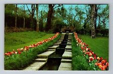 Jefferson Island LA-Louisiana, The Cascade, Van Winkle Garden Vintage Postcard picture