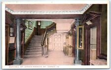 Postcard - Main Hall, Mt. Vernon Mansion, Mount Vernon, Virginia, USA picture