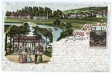 Gruss Aus Bad Bocklet Germany Postmark 1901 Otto Levin Card picture