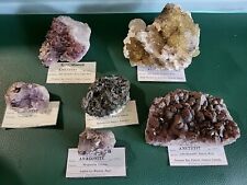 Moscona Fluorite Thunder Bay & Vera Cruz Amethyst Aragonite & Quartz W/ Epidote picture