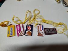 Lot Of 25 Vintage Gumball Machine Cracker Jack Chocolate Necklace 1970s NOS New picture