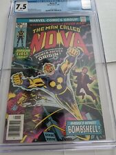 Nova #1 1st Appearance Of Nova Richard Ryder Cgc 7.5 White  Pages picture