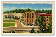 c1940's The Ball Clinic And Health School Excelsior Springs Missouri MO Postcard picture
