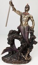 ORISHA OLOKUN God of Deep Sea Ruler of Aye Yoruba African Statue Bronze Color picture
