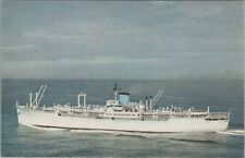Postcard Ship MV Seven Seas Europe Canada Line picture