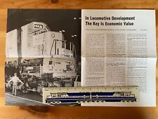 NOS 1964 EMD Electro Motive General Motors Locomotives SD45 Modern Railroads Ad picture