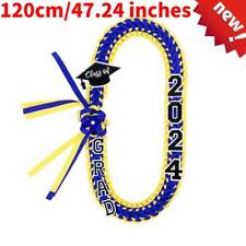 Grad Leis Class of 2024 Graduation Ribbon Double Braided Necklace Handmade/Congr picture