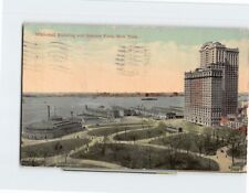 Postcard Whitehall Building & Battery Park New York USA picture