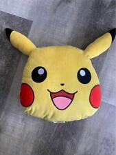 2020 Nintendo Pokemon Pikachu Head Pillow Plush Perfect for Bedroom Decor picture