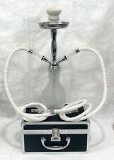 INHALE ®️ 17 INCH 2 HOSE JUNIOR HOOKAH IN A HARD SUITCASE picture