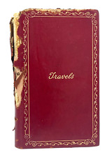 1953 Hand Written Travel Journal Trip Abroad 40 Entries Vintage Ephemera picture
