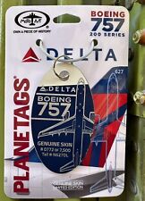 Planetags DELTA B757 Blue/White Combo Skin Tag picture