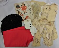 Vintage Original 1948 LITTLE LULU Pattern McCalls #1447 Fabric Cut Out Kit picture