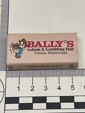 Vintage Matckbox Cover  Bally’s Salon & Gambling Hall  Tunica, Mississippi  gmg picture