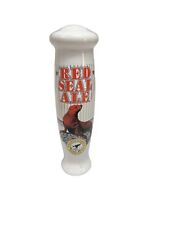 Red Seal Ale Vintage Beer Tap Handle Ceramic Porcelain 7” picture
