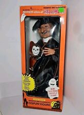 Vintage Telco 1989 Halloween Motionette Witch Illuminated Sound Lights w Box  picture