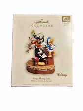 Sing Along Pals Disney NEW Hallmark Mickey Mouse Donald Duck 2006 Ornament MAGIC picture