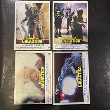 4x 1978 Topps Battlestar Galactica Cards Lot Movie #42 59 73 118 Universal City picture