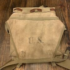 Vtg WWII US Army Haversack Backpack Dated 1942 Boyt 42 WW2 picture