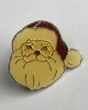 Vintage Santa Claus Lapel Pin, Christmas Theme - 1” Wide picture