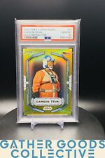 2022 Finest Star Wars #19 Carson Teva Gold Refractor PSA 10 picture