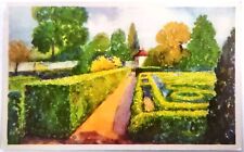 General Washington Mount Vernon Tomb Lafayette Jefferson Postcard Oil Painting picture
