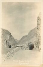 Postcard Wyoming Wind River Canyon RPPC C-1915 Railroad Highway Tunnels 23-13318 picture
