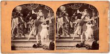 Genre Scene.The Declaration.Stereo Photo.Albuminated.Stereoview.8.5x17.5cm.1860. picture