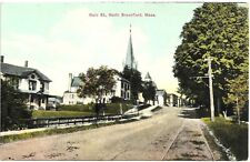 North Brookfield, Mass. postcard: Main Street view, ca 1910 picture