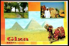 Vintage Postcard Giza Egypt Great Pyramid Camel Landscape picture