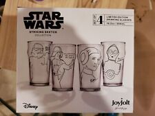 JoyJolt Star Wars™  Glasses - 19 oz - Set of 4. DISNEY picture