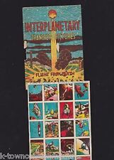 Flight to Earth Vintage Interplanetary Space MP & Co Kids Transfer Stickers Set picture