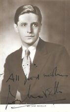 Handsome Horror Actor IVOR NOVELLO Early Signed Photo - Star of THE LODGER picture