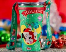 Disneyland Christmas 2023 Holiday Cheer Stainless Steel Tumbler & W/Lanyard picture