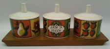 Holt Howard 1964 Vintage JAM & JELLY Condiment Set VERY RARE MID CENTURY MOD MCM picture