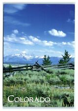 Postcard Exhilarating, Spacious, Rugged Colorado CO  K19 picture