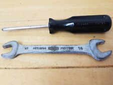 Genuine Nissan Motor Philips and flat head screwdriver & 12/14mm Spanner picture