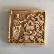 Vintage 1989 “MoMA” Museum Religious Replica Resin Tile Creation Of The Animals picture