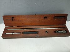 Vintage Tubalar Micrometer, Original Case, I-24, Feather Touch Caliper picture