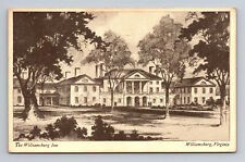 Williamsburg Inn Virginia VA 19th Century Architecture DB Postcard Posted 1939 picture