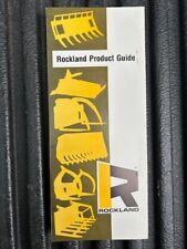 Rare Vintage Original Rockland Allied Equipment Product Guide Brochure picture