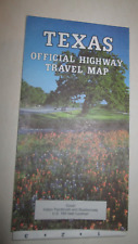 Texas Official Highway Travel Map 1992 picture