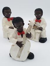 Jj3 3 pc White Suit Boy Band African American Black Jazz Blues Musicians picture