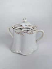 Antique K T A K & Co Knowles Taylor Knowles porcelain sugar Dish with Lid picture