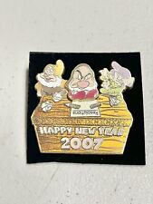 WOD NYC Disney Happy New Year 2007 Grumpy's Resolutions Limited Edition 1000 Pin picture