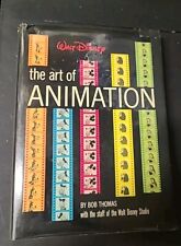 Walt Disney: The Art of Animation by Bob Thomas 1958 Golden Press Rare Disneyana picture