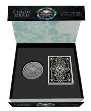 Sideshow Court of the Dead PREMIUM DEALER SET Playing Cards & Coin [NEW SEALED] picture
